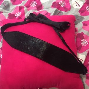 Banana Republic silk and sequin tie belt